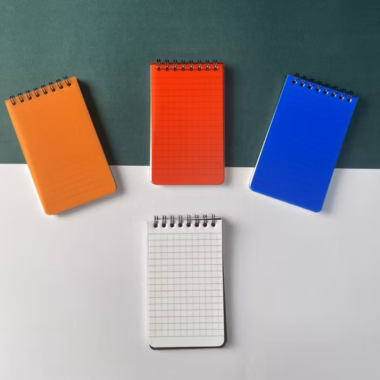 Customizable Waterproof Pocket Size Stone Paper Notepad Spiral Notebook